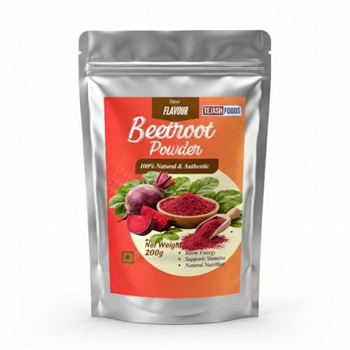 Tejash Foods Beetroot Powder 100% Natural | Pure Beet Root Powder...