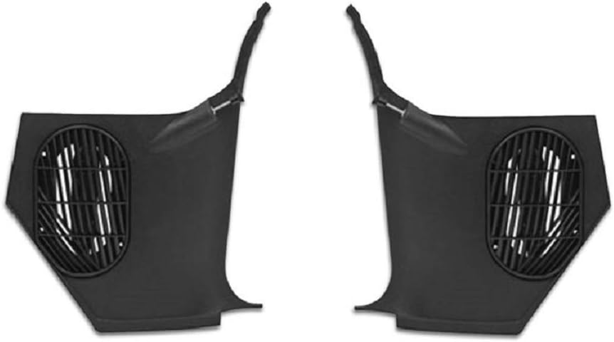 65-67 Chevy II NOVA Kick Panels Black