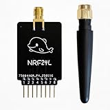 NRF24 Expansion Board for Flipper Zero– 2.4GHz Interface with 18 GPIO Pins, Developer Add-on for Testing and Custom Projects (Black)