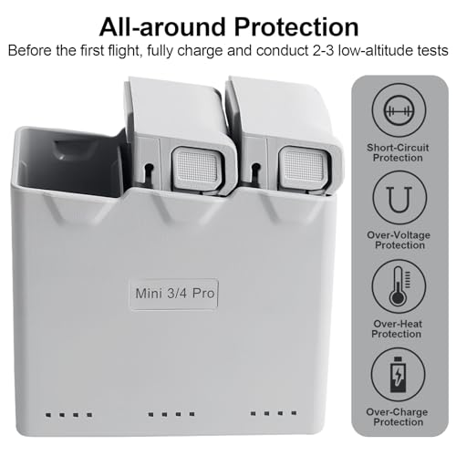 Concentrador de carga 30W para solucionar problemas de bateria baja en Mini 3 y Mini 4 Pro 5