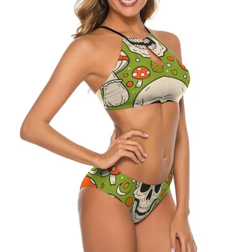 Women's Two Piece Bikini Set Stretchy Bra Sets3