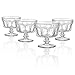 Artland 30005A Pearl Ridge Mini Coupe Dish (Set of 4), Glass