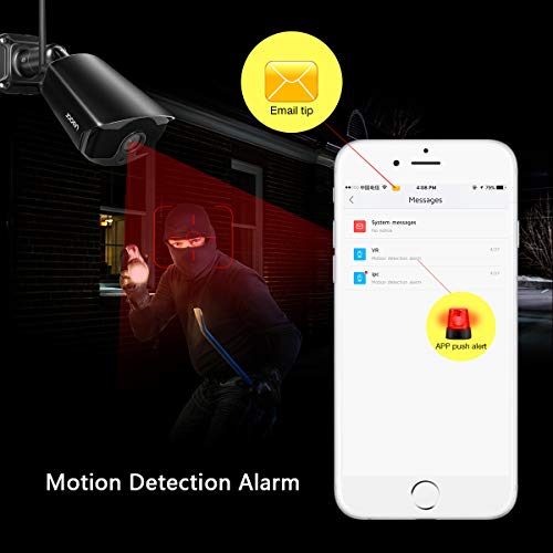 JOOAN 4 Channel DVR for Security Camera Motion Detection DVR Recorder with Monitor - Thumbnail 7