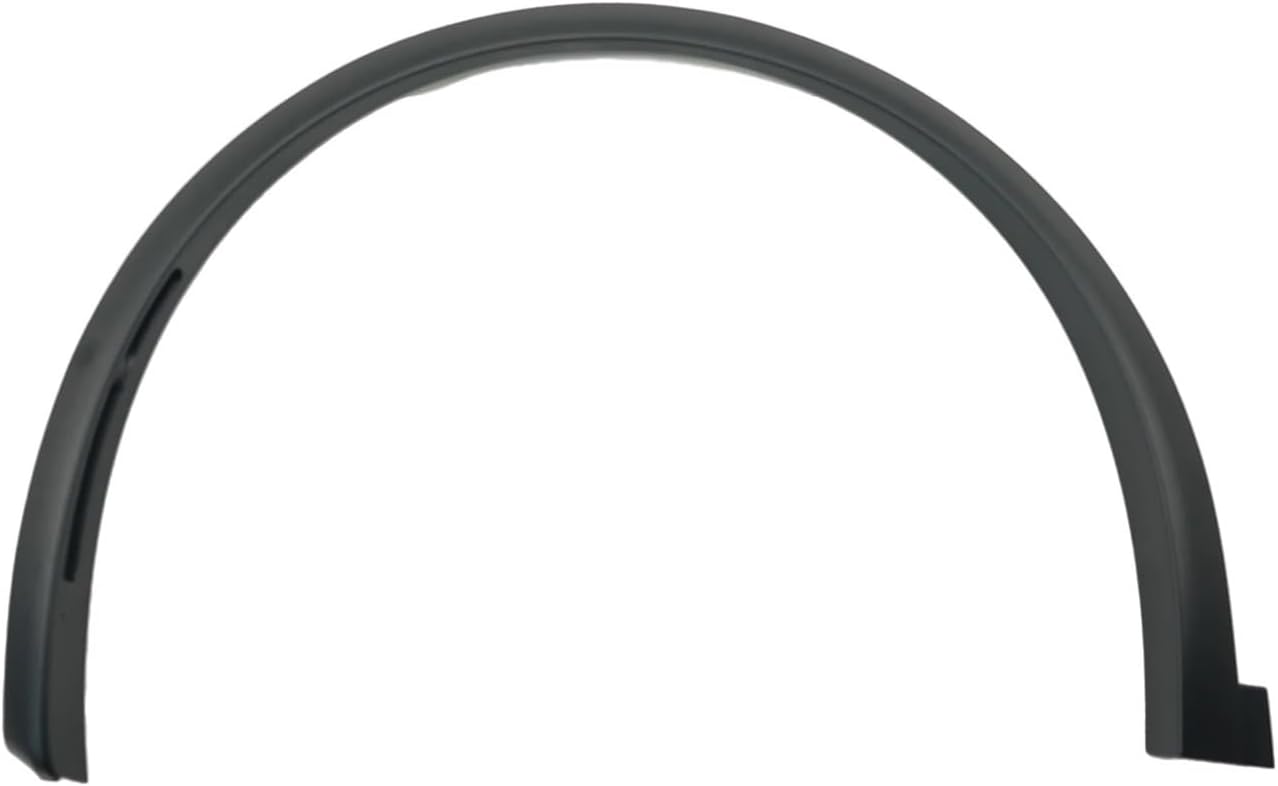Car Front Wheel Eyebrow Arch Compatible for Tesla Model X 2022 2023 2024 Flare Fender Molding Trim Left Right 1078207-00-F 1078209-00-F(Red)