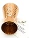 CRETONI Copperlin Pure Copper Original Hammered Style double-sided Jigger Shot Glass (1oz. / 2oz.) - Perfect for Cocktails, Whiskey, Gin, Rum, Vodka, and Tequila shots