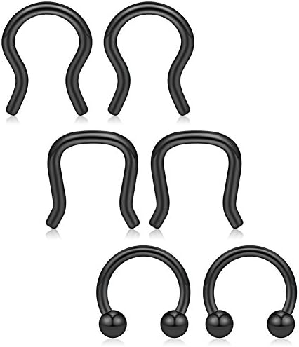 Retainer Easy To Hide Septum Piercing To Flip Invisible Septum