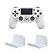 ForBEST 2 Pack PS4 Controller Wall Mount Headphone Stand Headset Holder Hook Stand for Gaming Controller, Cables, Gamepad, Umbrella, Bag, Backpack (White)