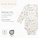 100% Cotton Clothes for Baby Boy & Girl 18-24 Months - 6 Pcs Layette Set Neutral Includes 2 Long Sleeve, Short Sleeve Onesies & Pants, Baby Gift Sets - Designed in France, Green Woodland Collection