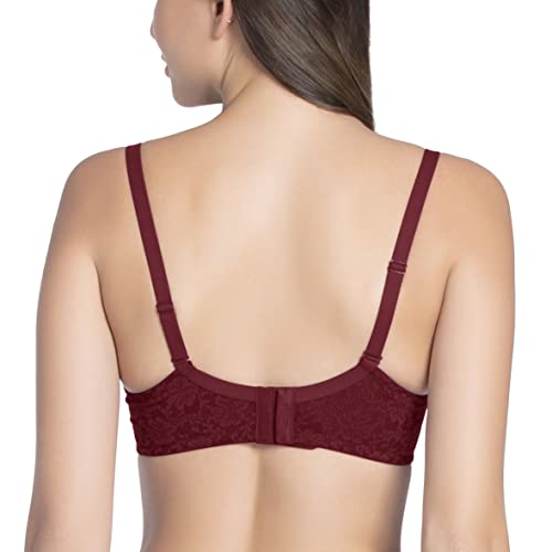 Image of Amante Lace Padded Wire-Free Full Coverage Bridal T-Shirt Bra