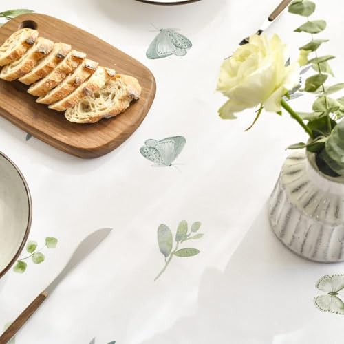 Nappe florale rectangulaire 90x140 pour couverture de table de fête et décor de dîner - 6