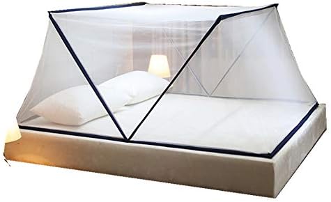 BCXGS Mosquito Net Camping Double Portable Travel Home Anti Mosquito Tent Foldable Pop Up Mosquito Net Netting Free Standing Kids Adult Mosquito Net,190 * 160 * 80cm