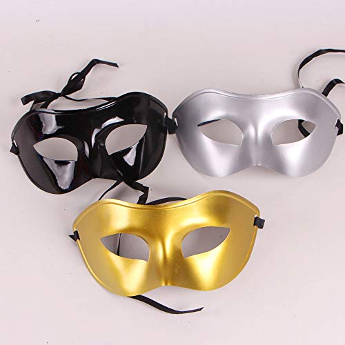 Rgontar 10 Pcs Unisex Retro Masquerade Mask Face Mask Venetian Mask for Fancy Dress Costume Halloween Party