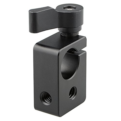 Image of CAMVATE 15mm Single Rod Clamp for Camera DIY Accessories(Black) - 0874