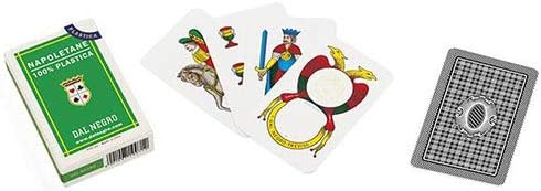 Napoletane Green Extra Playing Cards