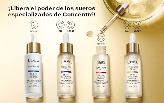 Miniatura 4 de L'Bel Retinol Complejo 0.9 fl oz Concentrado Suero Facial Arrugas Profundas y Firmeza 0,4%