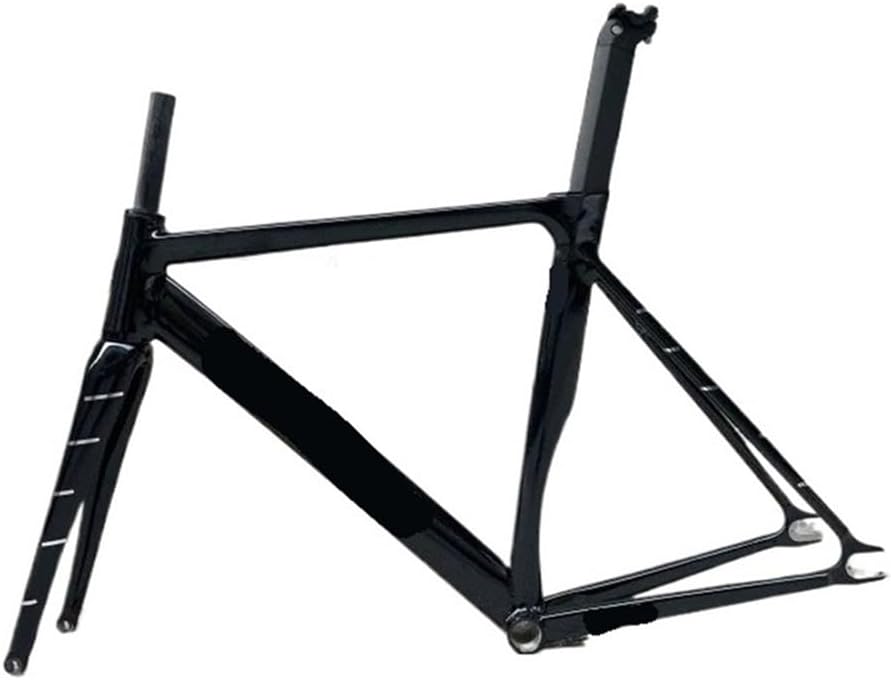 FA03 Fixed Gear Bicycle Frameset Fork 700C Single Speed Track Bike Aluminum Alloy Muscle Frame 52/55/58CM