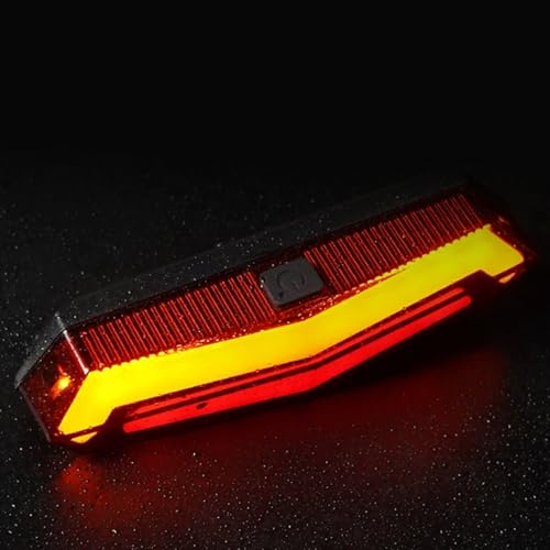 Feu arrière vélo télécommande sans fil LED étanche avec clignotants - 3