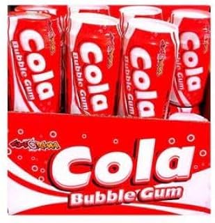 Cola Bubble Gum, Classic Cola Flavour, Pack of 12