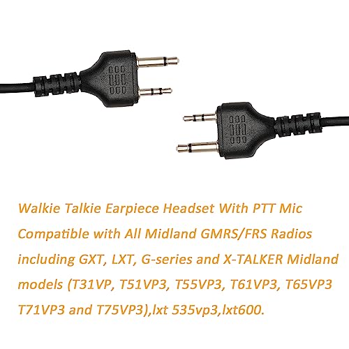 Auriculares G Walkie Talkie para seguridad y eventos Midland LXT500 6