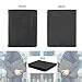 LEATHER VILLAGE Leather Portfolio Organizer - Professional Business Padfolio for Men & Women - Stylish Document Card Holder, Folio for A4/Letter Size Writing Legal Pad, Black