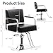 Hairdresser Barber Salon Chair,Capacity 330 Lbs - with Heavy Duty Hydraulic Pump, 360° Swivel Adjustable Spa Beauty Equipment, Hair Stylist Women Man for Barbershop,Home Hairdresser (Black)