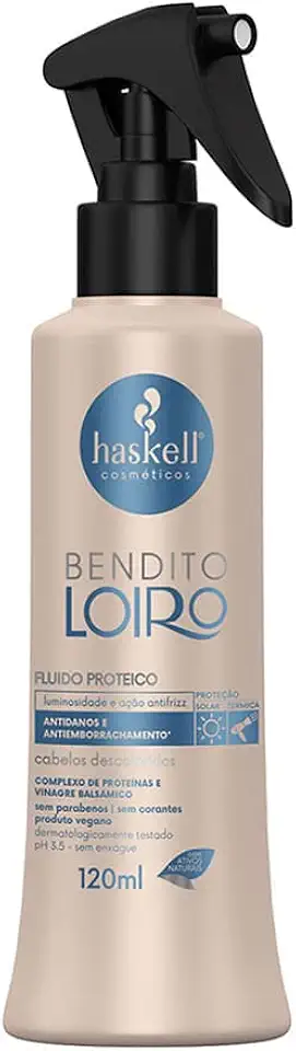 Haskell Fluido Proteico Bendito Loiro 120Ml