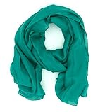 Chiffontücher | Halstücher | Chiffonschal | Bandana | Stola | Über 30 Unifarben Größe: 180 x 58 cm