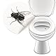 WC Aufkleber Fliege, Toilettensticker Pissior Tattoo Badausstattung 4er Set- LK-Trend & Style