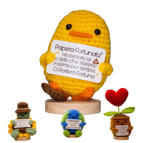 TerraDesign® - Regalo Divertente - Statuetta Portafortuna - Regalo Compleanno