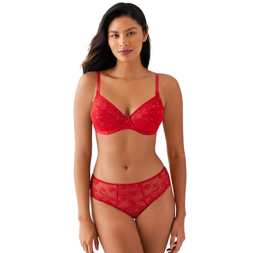 Wacoal Women's Lifted in Luxury Full Figure Lace Unlined Underwire Bra4