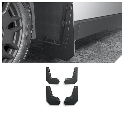 Guardabarros para Tesla Cybertruck 2024-2025 kit de protección contra salpicaduras 5