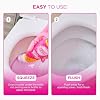 The Pink Stuff Miracle Toilet Cleaner, 750ml Powerful Stain-Removing Gel for a Sparkling Clean Bowl Eliminates Limescale, Tough Stains & Odors with Fresh Rhubarb Scent