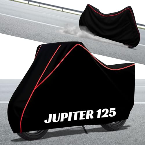 Image of Stylish Water Resistant Scooty Body Cover Compatible with Jupiter 125 & All Models | UV Protection, Dustproof, Heat Resistant, Two Wheeler | New All Weather Protection, Dust & Rain