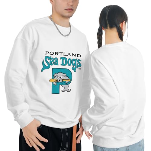 Portland Sea Dogs Sweatshirt Unisex Crew Neck Sweatshirt Casual4