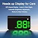 KUOWEIHUD Heads up Display for Cars,Car HUD,Head up Display for Car,Digital GPS HUD Speedometer,USB Cable Plug and Play,Automatic Brightness Adjustment,Large Font Display