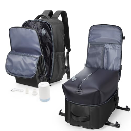 winspansy Vacuum Backpack Travel Essentials with Air Pump Compression Bags
