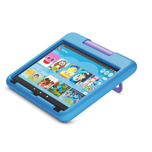 Image of Amazon Kid-Proof Case for Fire HD 10 tablet (Only compatible with 13th generation tablet, 2023 release) - Blue