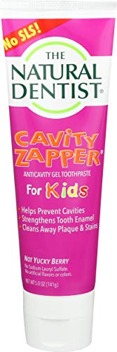 Natural Dentist Child Cavity Zapper Fluoride Gel Toothpaste, Berry Blast 5 oz. Natural Dentist Child Cavity Zapper Fluoride Gel Toothpaste, Berry Blast 5 oz.