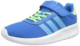 Parte superior textil adidas Lite Racer 3.0 EL, Running Shoe, Blue Rush/Sky Rush/Solar Green, 35 EU