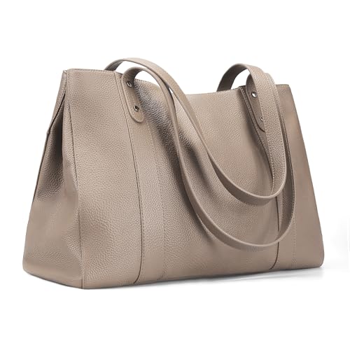 4. Questa grande borsa tote è progettata con varie caratteristiche funzionali per migliorare la tua esperienza di viaggio. La sezione del laptop è dotata di imbottitura protettiva per garantire la sicurezza del dispositivo. Lo scomparto principale ha 1 clip portachiavi integrata, che consente una facile organizzazione delle chiavi senza la necessità di cercare nella borsa. C'è anche 1 cinghia per bagagli, che consente di fissare la borsa saldamente alla valigia, semplificando i viaggi a lunga distanza!
