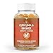 BeLive Curcuma & Ingwer Gummies - Gegen Gelenkschmerzen und Entzündungen - Kurkuma Gummibärchen mit Ingwer- und Schwarzpfefferextrakt - Natürlich, Vegan, ohne Gelatine - 60 leckere Fruchtgummis