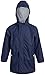 iXtreme Boys Rain Jacket - Lightweight Waterproof Hooded Rain Coat for Boys - Windbreaker Jacket for Outdoor Play & Travel, Size 18, Navy