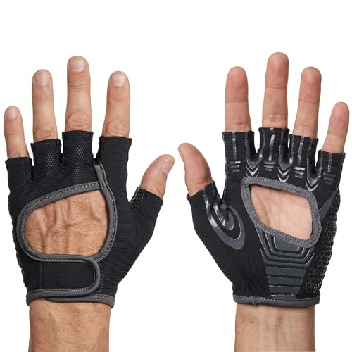Grip Gloves for Hyrox | Men & Women | Ski Erg Sled Pull Farmers Carry