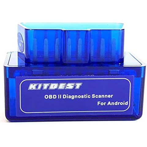 Kitbest OBD2 Bluetooth for Android, Mini OBD2 Code Reader Automotive Engine Diagnostic Scan Tool, OBD II Reader / Adapter Cover