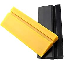 Gebildet Soft Rubber Squeegee blade for Car vinyl wrapping, window tint film installation, car decal tool. Home Glass/Mirror/Window Cleaning as Water blade.