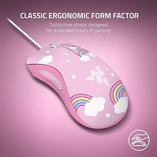 Image of Razer DeathAdder Essential & Goliathus Mouse Mat Bundle - Hello Kitty and Friends Edition - FRML Packaging - RZ83-03850100-B3M1