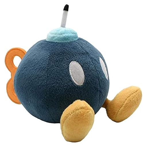 Super Mario-Bob-Omb Mario Sanei-Peluche con Licencia Oficial, Multicolor, 12 cm AC16 | Ya disponible en tu tienda friki favorita! En mundofriki.es! Super Mario-Bob-Omb Mario Sanei-Peluche con Licencia Oficial, Multicolor, 12 cm AC16 | Ya disponible en tu tienda friki favorita! En mundofriki.es!