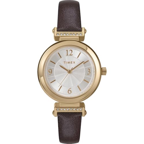 Image of TIMEX Main Street Round 31mm Silver Dial Analog Women Watch - TW2W96400E6