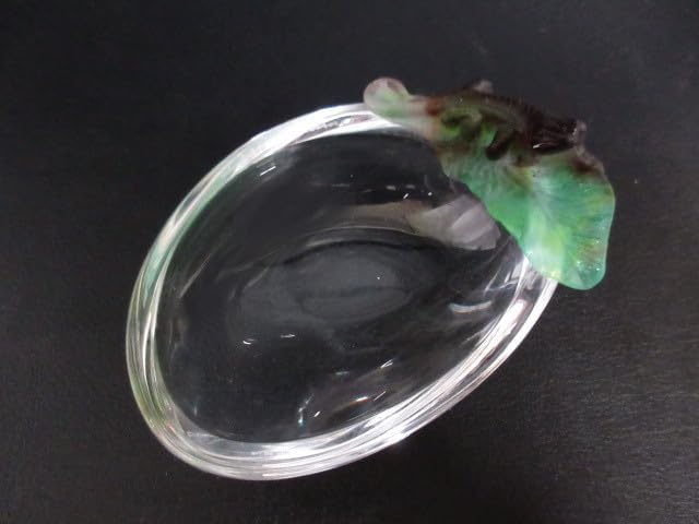 藤岡周平 伊賀 刻文 楕円皿 共箱