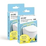eezee Fugenring 80 cm für WC & Urinal - 2er Set | Die Revolution der Silikonfuge | Schnell montiert, werkzeuglos – Fertigfuge ohne Silikonkartusche | Sauberer Wandanschluss